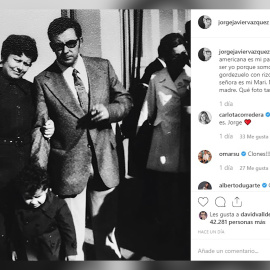 Jorge Javier Vázquez muestra imágenes de su infancia en Instagram