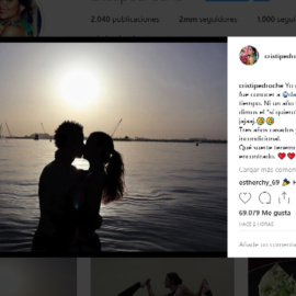 Pedroche y David Muñoz celebran su tercer aniversario