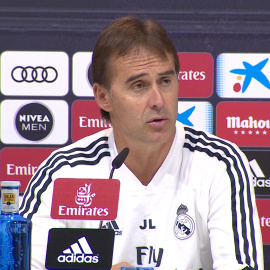 Lopetegui: "Espero seguir respirando tras el Clásico"
