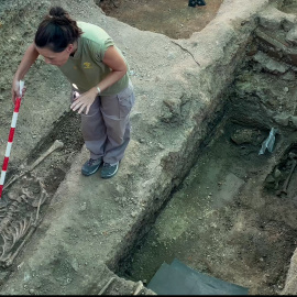 Así es la primera exhumación de una fosa común de la Guerra Civil en Madrid