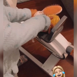 Laura Escanes presume de las primeras palabras de su hija Roma