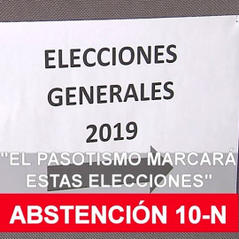 El 'pasotismo' marcará estas elecciones