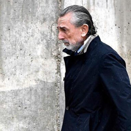 El Bigotes, este miércoles a la entrada del juzgado por la trama Gürtel / EFE