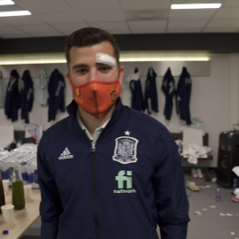 Gayà asegura que está mejor tras el golpe sufrido en el partido ante Países Bajos