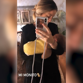 Primeras imágenes del hijo de Marta Castro y Fonsi Nieto