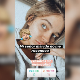 El increíble parecido de una mujer embarazada con Laura Escanes