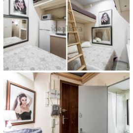 El comercial de una inmobiliaria cree que está bastante bien “porque todos los electrodomésticos están nuevos” y que si el precio es un poco alto se debe “a que el barrio está otra vez de moda".