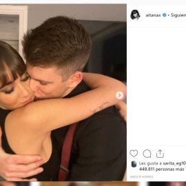 Aitana publica sus fotos más románticas con Miguel Bernardeau