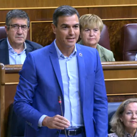 Pedro Sánchez: "Señora Gamarra, no sé por qué me riñe, "