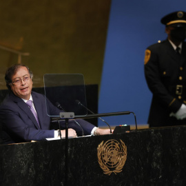 Petro, ante la ONU: "Mi país no les interesa sino para echar venenos a sus selvas y arrojar a sus mujeres a la exclusión"