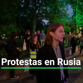 Más de 1.000 detenidos en las protestas en Rusia contra la movilización parcial de Putin