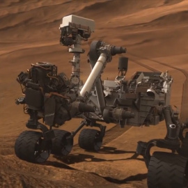 El Curiosity supera los 20 kilómetros en Marte
