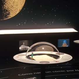 El CaixaForum de Zaragoza acoge la exposición 'Tintín y la Luna' 