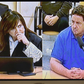 El denunciante de la trama Gürtel, Jose Luis Peñas, durante su declaración de este martes / EFE