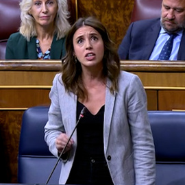 Vídeo | Irene Montero, ante la violencia política de Vox: "A estos fascistas se les para con derechos"