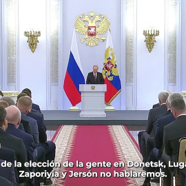 Putin anuncia la anexión ilegal de cuatro regiones de Ucrania