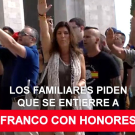 Honores al exhumado: las exigencias de los familiares de Franco