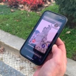 Las estatuas de Lisboa se ponen al teléfono y explican su historia