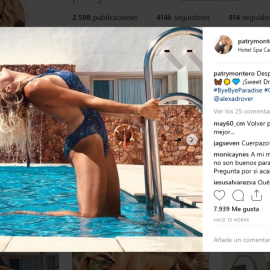 Patry Montero luce tipo en sus 18 semanas de embarazo