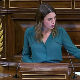 Irene Montero, sobre los cánticos machistas del Colegio Mayor de Madrid: "Esto es cultura de la violación"