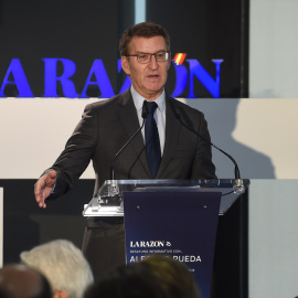 Feijóo enarbola el miedo al independentismo para hacer campaña en Galicia