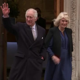 Camila y Guillermo asumirán los compromisos de Carlos de Inglaterra durante el tratamiento de su enfermedad