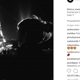 Blanca Suárez celebra sus 30 años en París junto a Mario Casas