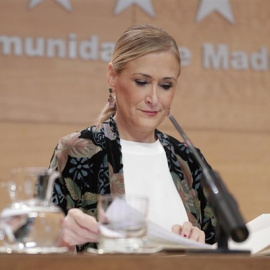 La presidenta de la Comunidad de Madrid, Cristina Cifuentes. Europa Press
