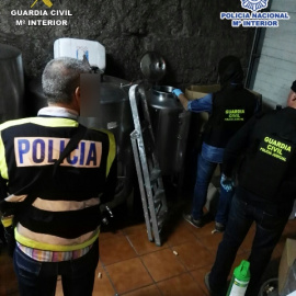 Operación contra el narcotráfico / POLICÍA NACIONAL