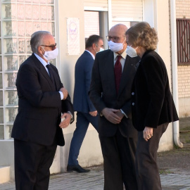 La reina Sofía reaparece luciendo la mejor de sus sonrisas