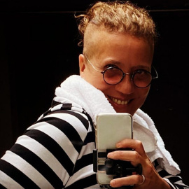 Rosana muestra por primera vez su impactante corte de pelo estilo "mohicano"