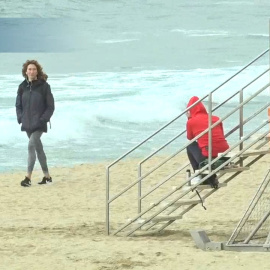 Nubes y temperaturas frescas en Barcelona