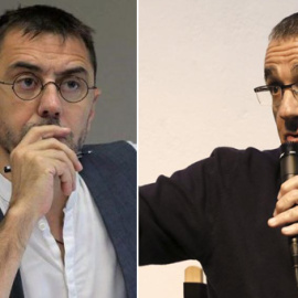 Juan Carlos Monedero y Juan Pedro Yllanes. EFE