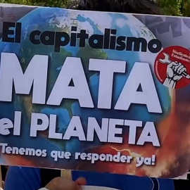 Cientos de jóvenes salen a la calle en Madrid para reclamar que la energía "sea un derecho, no un privilegio"