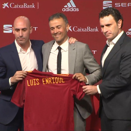Luis Enrique ha sido presentado como nuevo seleccionador