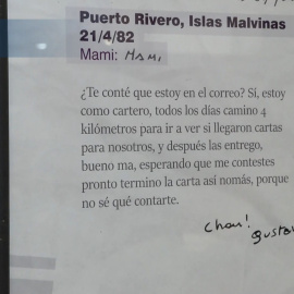 Diarios, revistas y cartas, otra forma de contar la guerra de Malvinas
