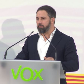 Santiago Abascal insiste en que el Ejército intercepte pateras
