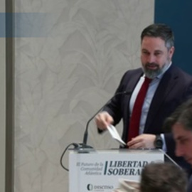 Abascal confía en los "aires de cambio" en la UE y EEUU en este año electoral