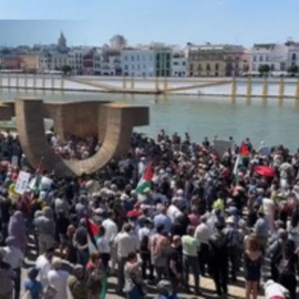 Andalucía sale de nuevo a la calle para exigir el fin del "genocidio" en Gaza