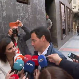 Pradales llega a su sede "con ilusión y muchas ganas de que salgan los resultados"