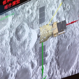 China da otro paso en su misión de recoger muestras de la cara oculta de la Luna