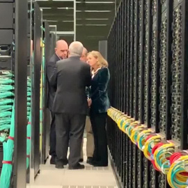 Calviño visita el proyecto de supercomputador MareNostrum 5