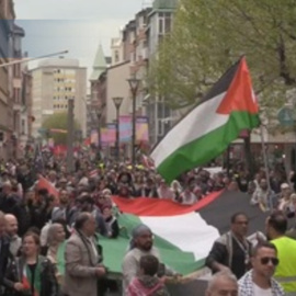 Miles de personas recorren Malmö para pedir la exclusión de Israel de Eurovisión