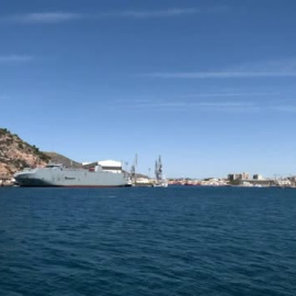 El carguero Borkum decide no atracar en Cartagena