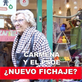 Carmena y el PSOE: ¿nuevo fichaje?