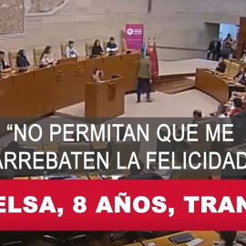 Elsa, 8 años, trans: "No permitan que me arrebaten la felicidad"