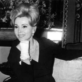 La actriz Zsa Zsa Gabor, en una imagen de archivo. EFE