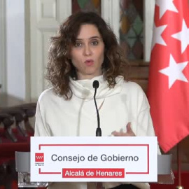 Ayuso exige un plan para atender la "tremenda oleada" de migrantes