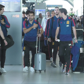 Selección Española vuela a Croacia para el partido