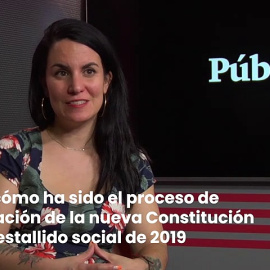 Manuela Royo|| Sobre cómo ha sido el proceso de elaboración de la nueva Constitución tras el estallido social de 2019